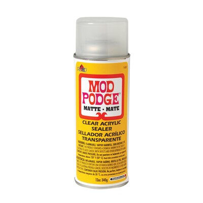 Mod Podge Acrylic Aerosol Sealer, 12oz., Matte, 2/Packs (MOD1469-2)