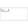 #10 Classic® Linen Envelope; 2-Color, Natural White