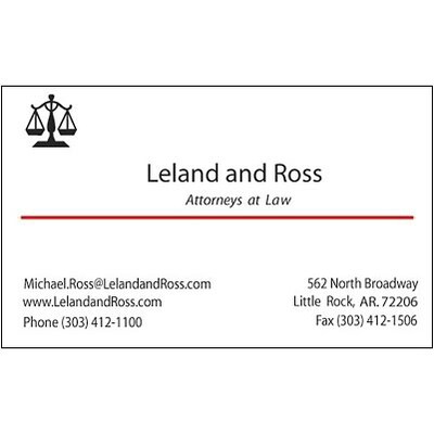 Classic Laid 120-lb Business Card; 2-color, 2-sided, White