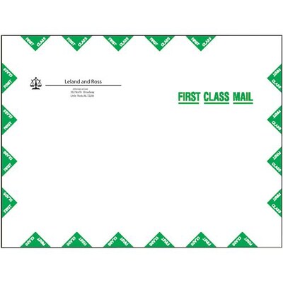 Custom Full Color 9 x 12 Standard Catalog Envelopes, 28# White Wove, 250 / Pack