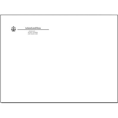 Custom-printed Catalog Envelopes; White 9x12 Gummed Closure, 500/Box
