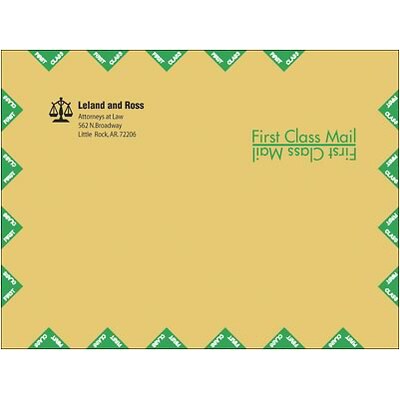 Custom-printed Catalog Envelopes; First-Class 10x13 Self-seal Closure