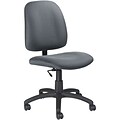 Global® Goal Low-Back Task Chair without Arms; Grey