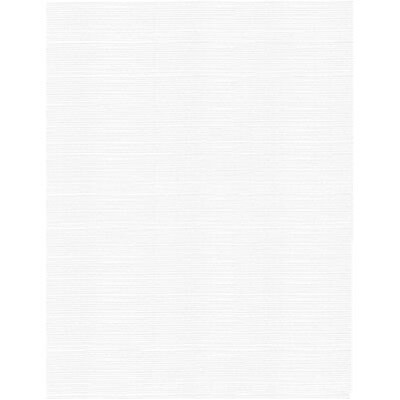 Classic® Laid Non-personalized 2nd Sheet Letterhead; 24 lb., White