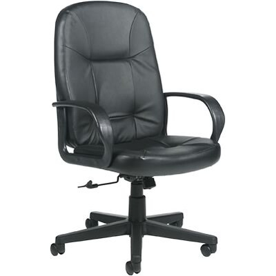 Global® Arno Leather High-back Executive Tilter Chair