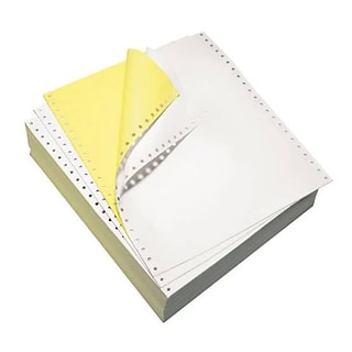 Staples® 9.5 x 11 2-part Computer Paper, 15 lbs., 100 Brightness,  1650/Carton (380482)