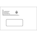 #6 3/4 White 1-Color Envelopes with window