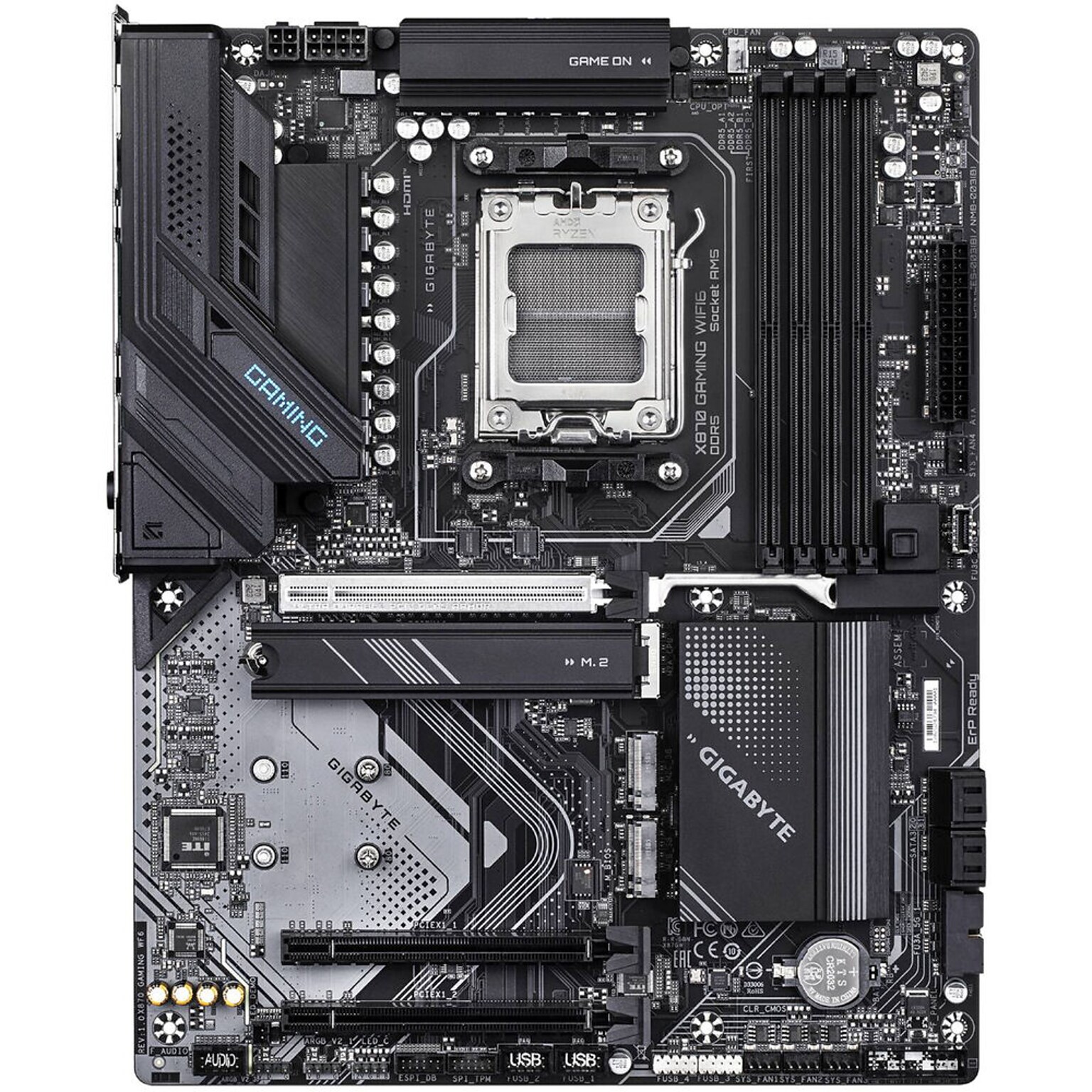 GIGABYTE X870 AM5 ATX Gaming Motherboard (X870-GAMING-WIFI6)