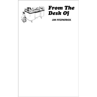 Custom Printed Medical Arts Press® Memo Pads; Illustrated From the Desk Of