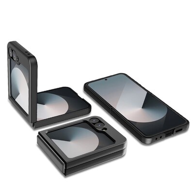 SaharaCase Venture Phone Case for Samsung Galaxy Z Flip6, Shock Absorbing, Scorpion Black (CP00587)