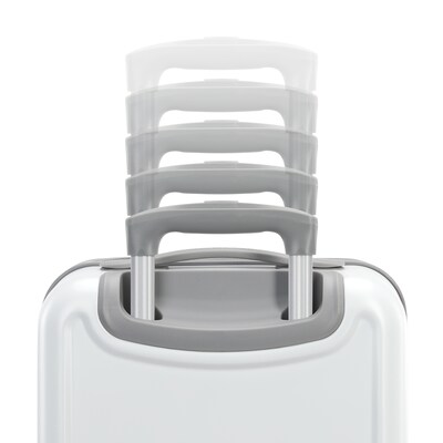 American Tourister Fathead 15.75" Hardside Carry-On Suitcase Spinner, White (154850-1908)