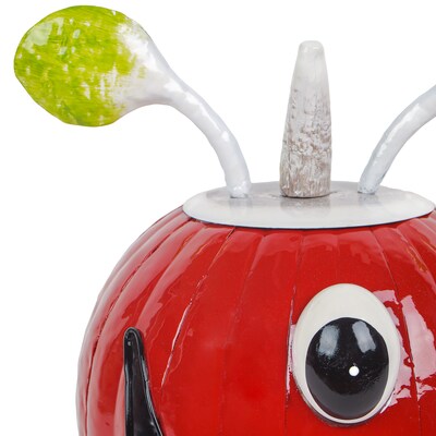National Tree Company 11" Halloween Single Eye Metal Pumpkin (RAH-1915B213A-1)
