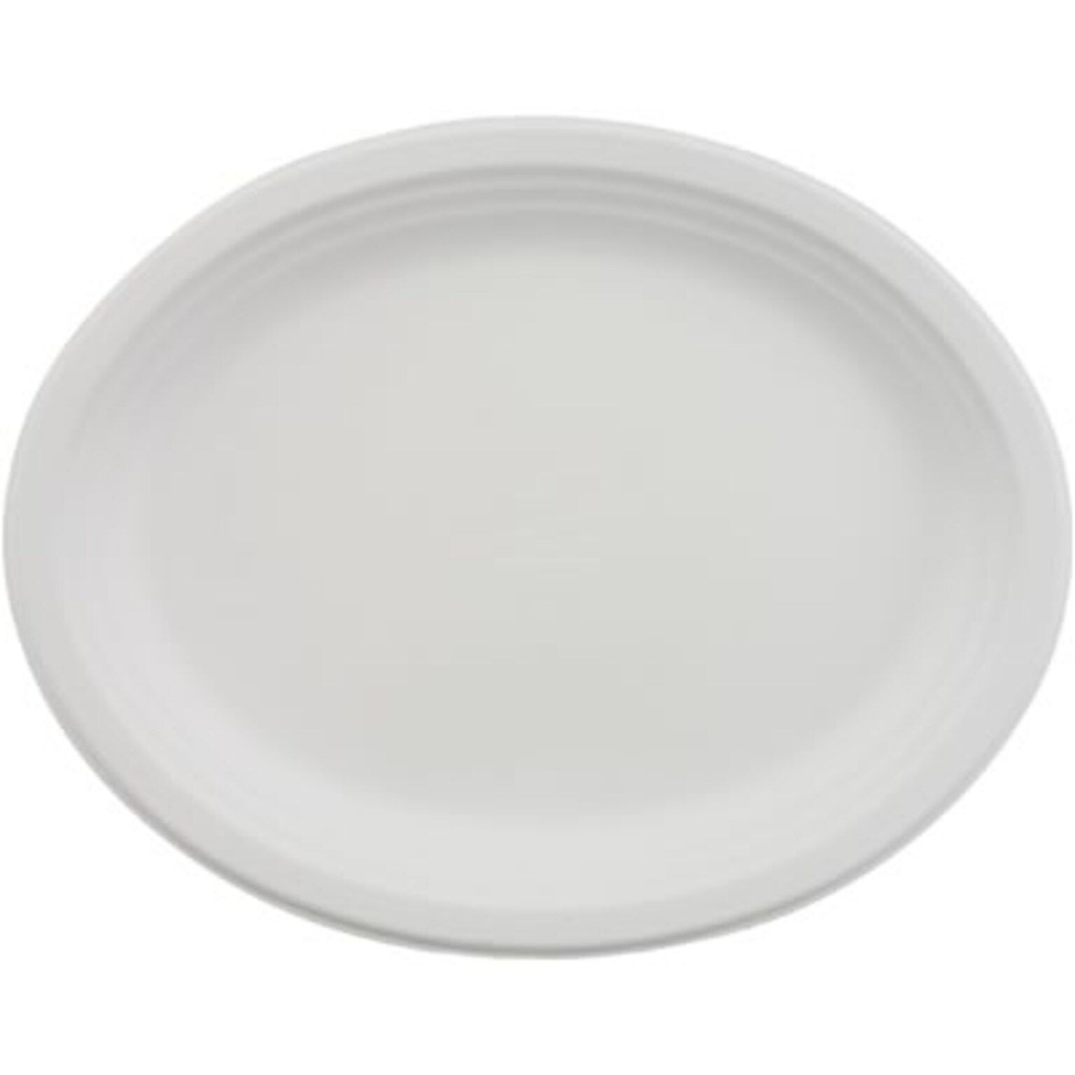 Chinet® Classic Paper Platter; Oval Platter, 500/Case