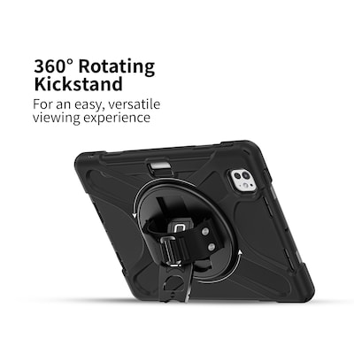 CODi Essentials Bundle: Rugged Case iPad Pro 11" (M4, M5) + Screen Protector, Black  (TK0000011)