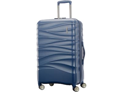 American Tourister Cascade 26.75 Hardside Suitcase, 4-Wheeled Spinner, Slate Blue (143245-E264)