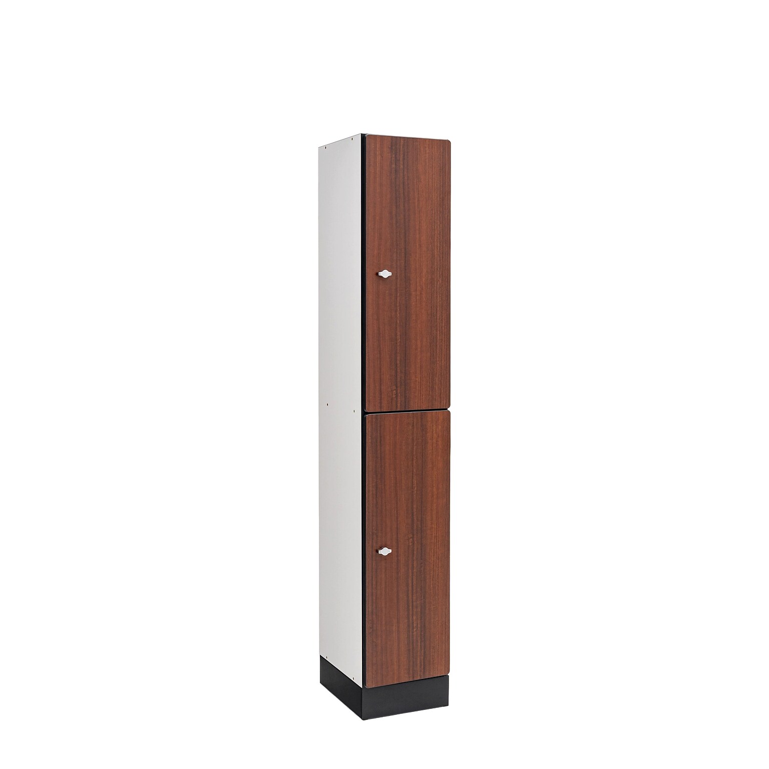 Alpine Industries 72 2-Tier 1-Column Storage Locker, Walnut (701-W-1-MK)