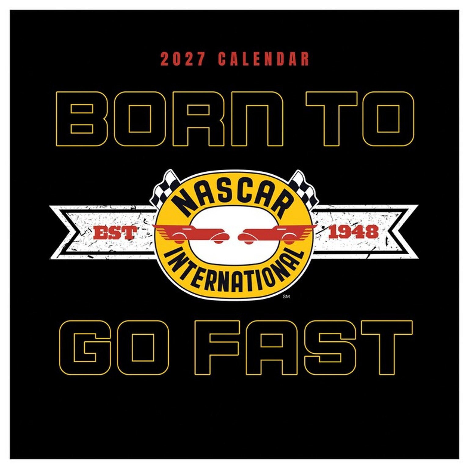 2027 TF Publishing Nascar Best Races 12 x 12 Monthly Wall Calendar (27-1018)