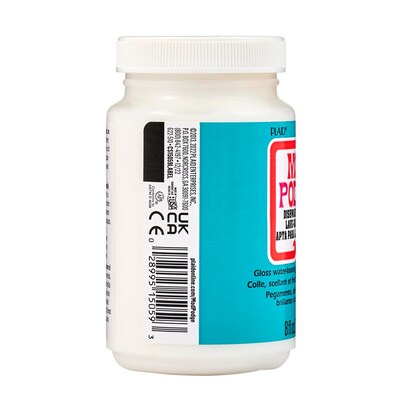 Mod Podge Decoupage Glue, Gloss, 8oz., 3/Pack (MODCS15059-3)