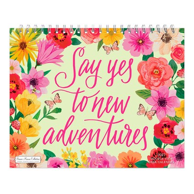 2027 BrownTrout Bonnie Marcus 7.5 x 6 Monthly Wall Calendar, Assorted Colors (9798330713059)