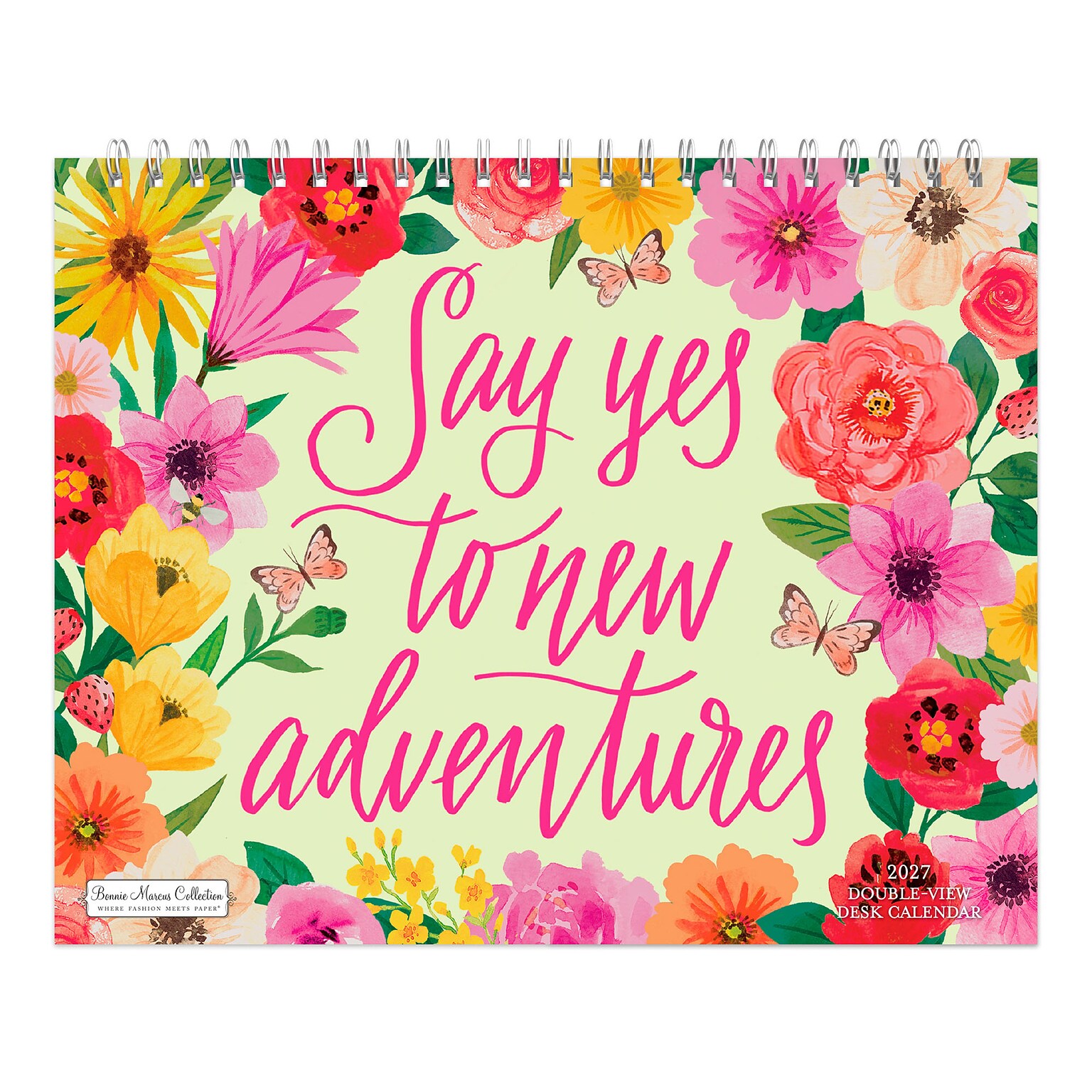 2027 BrownTrout Bonnie Marcus 7.5 x 6 Monthly Wall Calendar, Assorted Colors (9798330713059)