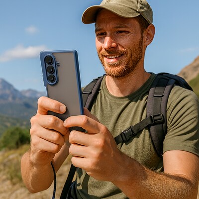 SaharaCase Venture Series Slim Case for Galaxy Z Fold7, Night Sky Blue (CP00875)