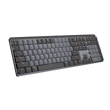 Logitech MX Mechanical Clicky Wireless Ergonomic Keyboard, Graphite (920-010549)