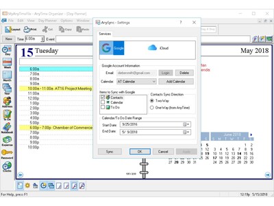 Individual Software AnyTime Organizer Deluxe 16 for 1 User, Windows, Download (IND945800V061)