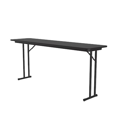 Correll Training Room Table, 96x24, Black Granite (ST2496TF-07)