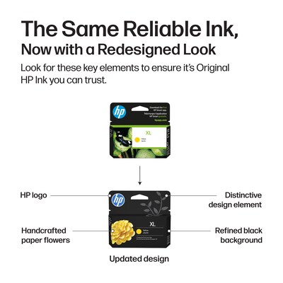 HP 962XL Yellow High Yield Ink Cartridge, Prints Up to 1,600 Pages (3JA02AN#140)