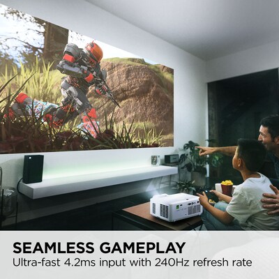 ViewSonic 3500 Lumens UHD 240Hz Laser Gaming Projector (LX700-4K)