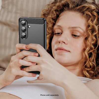 SaharaCase Venture Series Phone Case for Samsung Galaxy S26, Shock Absorbing, Black (CP01112)