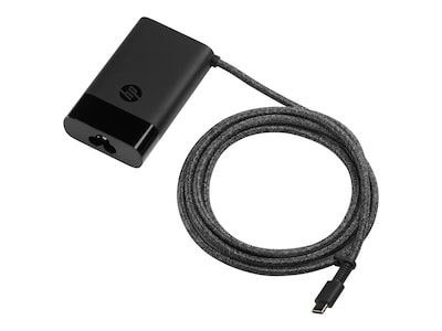 HP 65W AC/USB-C, Power Adapter, Black (671R3UT#ABA)