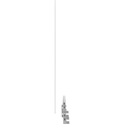 Lorell Relevance Acrylic Clamp Mount Desktop Privacy Panel, 15.7"H x 49.2"W, Clear (LLR16220)