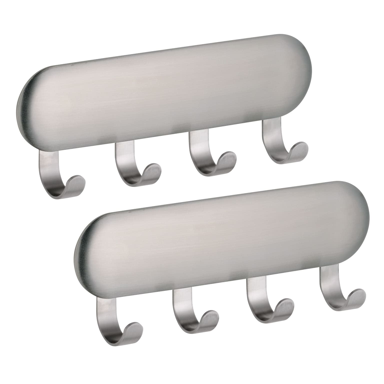 iDESIGN Hooks, Brushed Nickel, Stainless Steel, 2/Pack (28164M2)