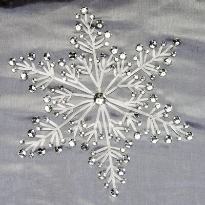 National Tree Company 42" Snowflake Tree Skirt (RAC-C30910C48-1)