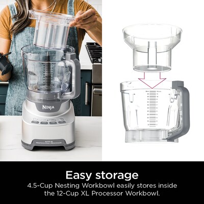 Ninja Professional XL Food Processor 4.5-Cup Nesting Work Bowl Kit (XSKBWLNBWL)