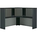 Bush Business Furniture Cubix® Collection in Slate Finish; 47-1/4 Corner Hutch, Ready to Assemble