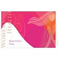 Medical Arts Press® Medical Greeting Cards; Beautiful You,  Blank