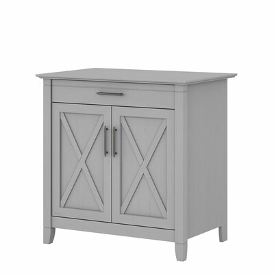 Bush Furniture Key West 30 Secretary Desk, Cape Cod Gray (KWS132CG-03)