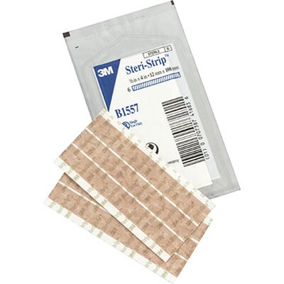 3M™ Steri-Strip™ Adhesive Skin Closures; Blendtone, 1/2 x 4, 4 Box/Case