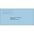 #6-1/4 Business Reply Envelopes; 1-Color Printing, Blue