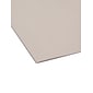 Smead Heavy Duty TUFF Hanging File Folders with Easy Slide Tab, 1/3 Cut, Letter Size, Steel Gray, 18/Box (64092)