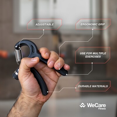 WeCare Fitness Resistance Hand Grip Strength Trainer, Adjustable Non-Slip  (WFN100022)
