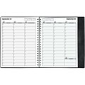 2017 Medical Arts Press® Weekly Appointment Book; 8-1/2x11, Black Cover