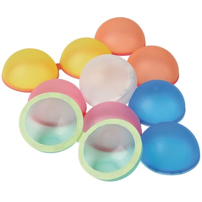 S&S Reusable Water Balloon Balls, Assorted Colors, 12/Pack (W15096)