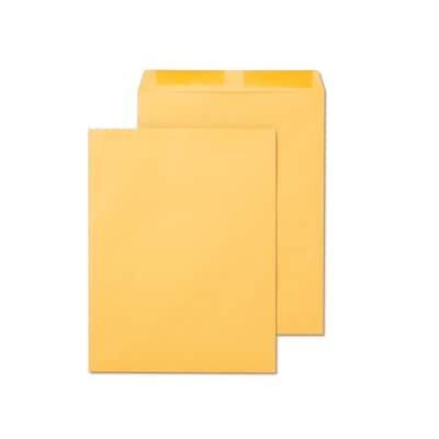 Staples Gummed Catalog Envelopes, 12 x 15.5, Brown, 100/Box (SPL534784)