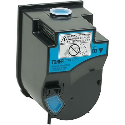 Konica Minolta® Copier Toner Cartridge for Bizhub C350, C351, C450; Cyan