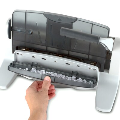 Swingline® LightTouch® Heavy Duty 2-7 Hole Punch, 40 Sheet Capacity, Gray (A7074357)