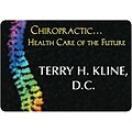 Custom Printed Medical Arts Press® Full-Color Chiropractic Name Badges; Large, Holistic Care