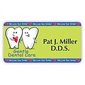 Custom Printed Medical Arts Press® Full-Color Dental Name Badges; Standard, Gentle Dental Care